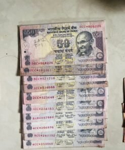 Single 50 rs star note 1 note only