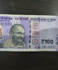 Rare Rs 100 Note Serial 281031 Gandhi Montessori Speech Date 28/10/1931