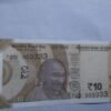 10 ruppee fancy note
