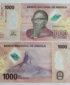 ANGOLA - 1000 KWANZAS - POLIMER NOTE - UNC & MINT CONDITION
