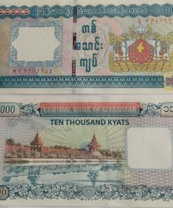 MYANMAR - 10,000 KYATS - UNC & MINT CONDITION