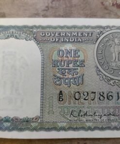 One Rupee Note