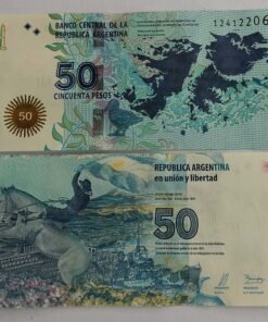 ARGENTINA - 50 PESOS - UNC & MINT CONDITION