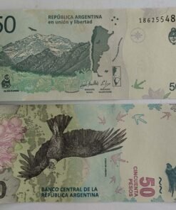 ARGENTINA - 50 PESOS - UNC & MINT CONDITION ( 2018 & 2020 )
