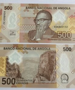 ANGOLA - 500 KWANZAS - POLIMER NOTE - UNC & MINT CONDITION