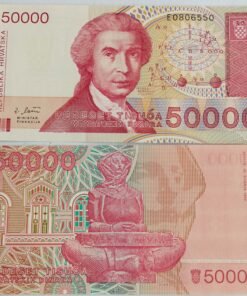 CROATIA - 50k DINAR - UNC & MINT CONDITION (1993)