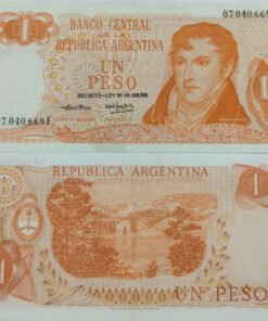 RGENTINA - 1 PESO LEY - UNC & MINT CONDITION ( 1970 )