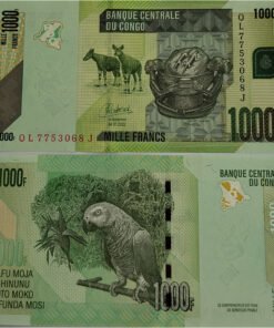 CONGO - 1000 FRANCS - UNC & MINT CONDITION