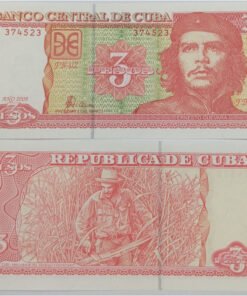 CUBA - 3 PESOS - UNC & MINT CONDITION