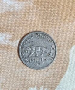 1947 India Half Rupee George VI