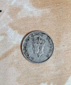 1947 India Half Rupee George VI Coin