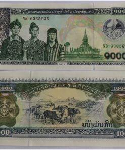 LAOS - 1000 KIP - UNC & MINT CONDITION