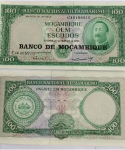 MOZAMBIQUE - 100 ESCUDOS - UNC & MINT CONDITION (1961)