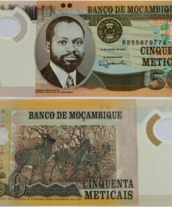 MOZAMBIQUE - 50 METICAIS - POLYMER NOTE - UNC & MINT CONDITION