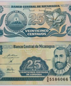 NICARAGUA - 25 CENTAVOS - UNC & MINT CONDITION (1991)