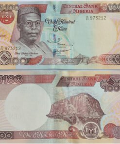 NIGERIA - 100 NAIRA - UNC & MINT CONDITION (1999 & 2014)