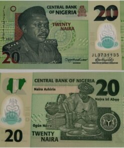NIGERIA - 20 NAIRA - POLYMER NOTE - UNC & MINT CONDITION (2024)
