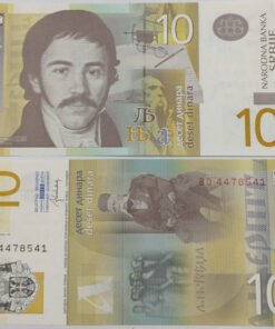 SERBIA - 10 DINAR - UNC & MINT CONDITION (2011)