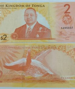 TONGA - 2 PA`ANGA - UNC & MINT CONDITION (2023)