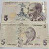 TURKEY- 5 LIRA - UNC & MINT CONDITION