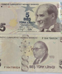 TURKEY- 5 LIRA - UNC & MINT CONDITION