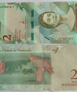 VENEZUELA - 2 VENEZUELAN BOLIVAR - UNC & MINT CONDITION ( 2018 )