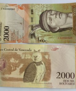 VENEZUELA - 2000 BOLIVARES - UNC & MINT CONDITION ( 2016 )