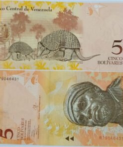 VENEZUELA - 5 BOLIVARES - UNC & MINT CONDITION (2014)