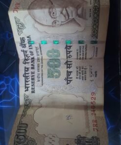 OLD 500 RUPEE NOTE