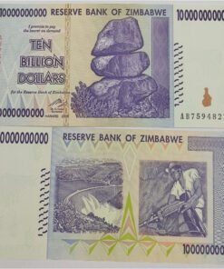 ZIMBABWE - 10 BILLION DOLLARS - UNC & MINT CONDITION (2008)