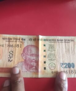 786 NUMBER 200RS NOTE