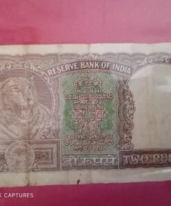 Old 2 rupees note