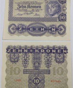 Austria - 10 Kronen - A Unc Condition (1922)