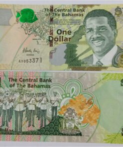 Bahamas - Bahamanian $ 1 bill - Unc & Mint Condition