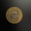 10 rupees cross coin unity in diversity 2006 noida mint
