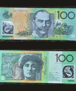 Australia 100 Dollars Polymer Banknote Sir John Monash Dame Nellie Melba UNC