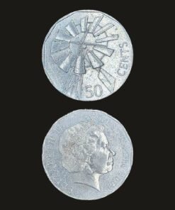 Australia 50 Cents 2002 Coin Year of the Outback Windmill