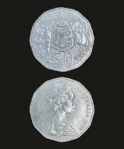 Australia 50 Cents 1983 Coin Coat of Arms