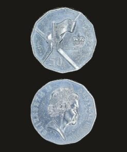 Australia 50 Cents 2000 Coin Royal Visit