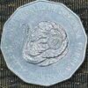 Australia 50 Cents Commemorative Coin (25th Anniversary of Decimal Currency 1991) Queen Elizabeth II