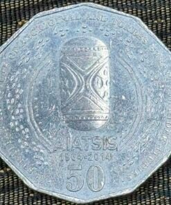 Australia 50 Cents Commemorative Coin (50th Anniversary of AIATSIS 2014) Queen Elizabeth II