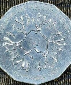 Australia 50 Cents Commemorative Coin (Australia Day 2010) Queen Elizabeth II