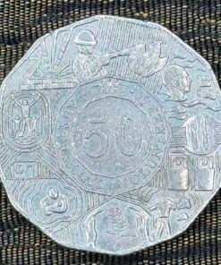 Australia 50 Cents Commemorative Coin (Australia's Volunteers 2003) Queen Elizabeth II
