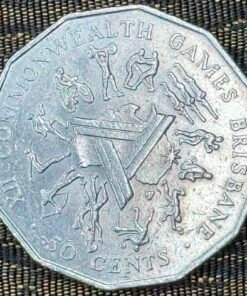 Australia 50 Cents Commemorative Coin (XII Commonwealth Games 1982) Queen Elizabeth II