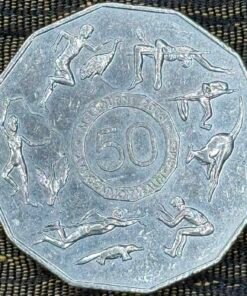 Australia 50 Cents Commemorative Coin (XVIII Commonwealth Games 2006) Queen Elizabeth II