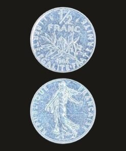 France 1/2 Franc Coin La Semeuse The Sower