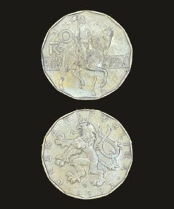 Czech Republic 20 Korun Coin Saint Wenceslas