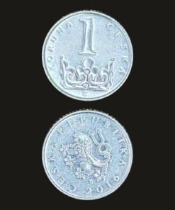 Czech Republic 1 Koruna Coin St. Wenceslas Crown