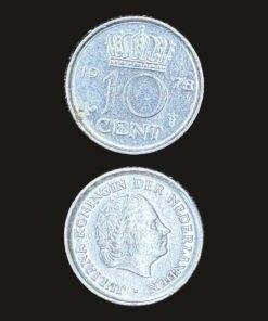 Netherlands 10 Cents Coin Queen Juliana Profile