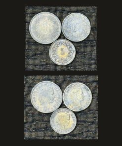Switzerland Coin Set of 3 5 Rappen 10 Rappen and 20 Rappen Libertas